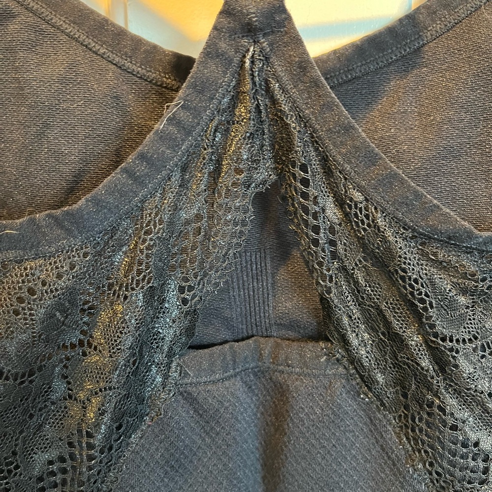 Set of 2 Torrid Bralettes - Black with Lace Detail - Picture 10 of 11
